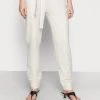 Cream Femme ANNI PANT Pantalon Classique Oat Melange