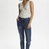 Cream Femme BIBIANA Jeans Skinny Rich Blue Denim