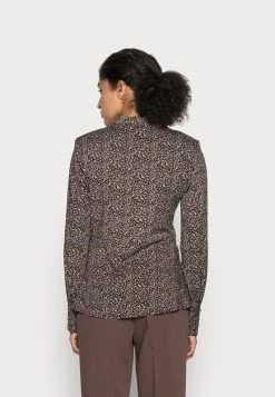 Cream ALLIE BLOUSE Blouse Black -Cream Soldes Boutique 02982656995b4ad18141b8967507bb8c