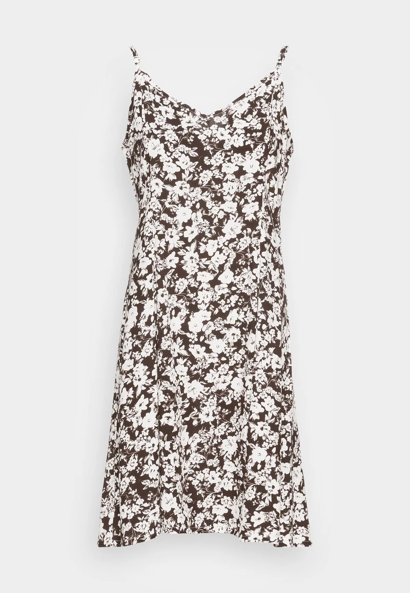 Cream Femme KILVA SHORT DRESS KIM FIT Robe De Jour Brown 4 Cream Femme KILVA SHORT DRESS KIM FIT Robe De Jour Brown – Image 4