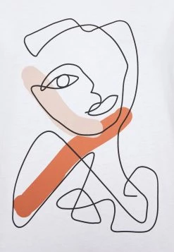 Cream Femme CARRIAC T Shirt Imprimé White -Cream Soldes Boutique 065d53f25f474c979d97d430cb723b03