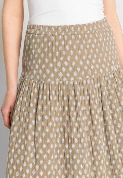 Cream SAMANTA SKIRT Jupe Longue Mermaid Ocean Femme -Cream Soldes Boutique 06d956e824f74d07a1ab3d0646320aeb