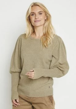 Cream CRDELA Pullover Tree House Melange