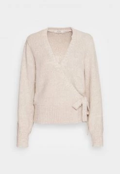 Cream KIARA WRAP BLOUSE Gilet Oat Melange 8 Cream KIARA WRAP BLOUSE Gilet Oat Melange -Cream Soldes Boutique 09ef74bddfd0485bbc5e5ba9d11fdc0c