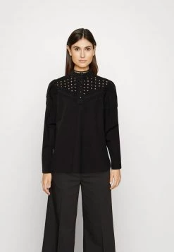 Cream JANKIS BLOUSE Blouse Pitch Black Femme