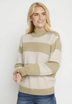 Cream Femme CRDELA Pullover Treehouse Melange Stripe