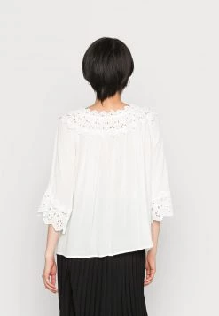 Cream Femme BEA BLOUSE Tunique Snow White -Cream Soldes Boutique 0cee7555b78a45638886000fb8204c0d