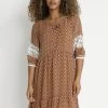 Cream CRDILINA Robe De Jour Braneggnogethnic