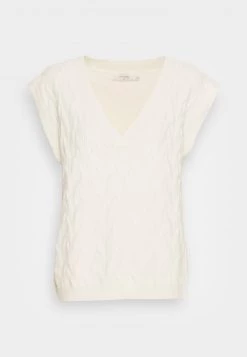 Cream Femme GALIA SLIPOVER Pullover Eggnog -Cream Soldes Boutique 0f49217ad0744ea493319a39e3c29beb