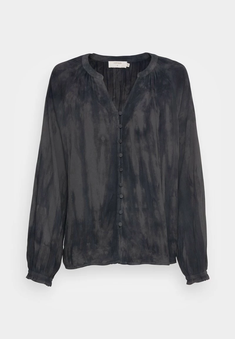 Cream IROBI BLOUSE Blouse Gunmetal Tie Dye 4 Cream IROBI BLOUSE Blouse Gunmetal Tie Dye – Image 4