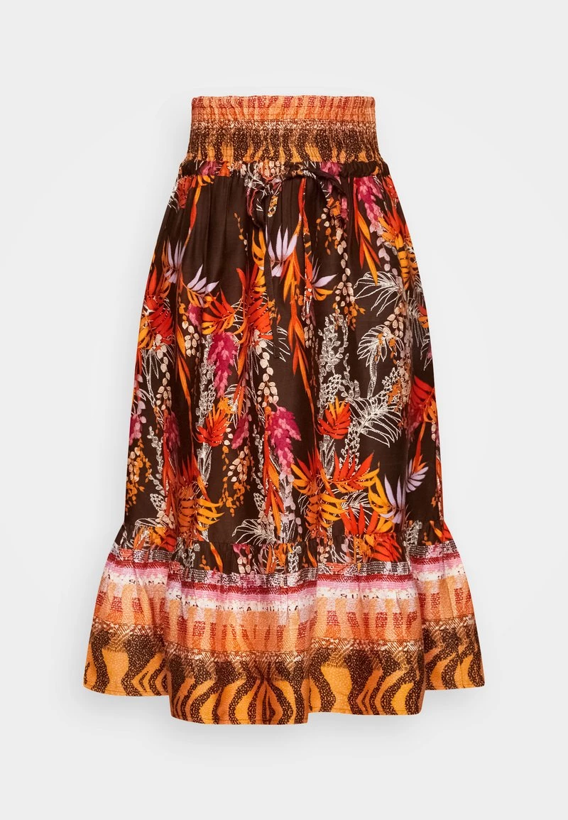 Cream CRWILLOW SKIRT Jupe Longue Java Tropic 5 Cream CRWILLOW SKIRT Jupe Longue Java Tropic – Image 5