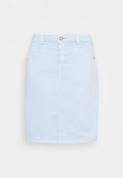 Cream AMALIE SKIRT Jupe Crayon Light Blue Femme