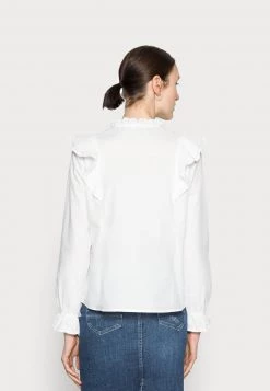 Cream SIGNE Blouse Snow White Femme -Cream Soldes Boutique 13daa92a3d324dfe922e14934e4b5d2c