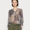 Cream DANI BLOUSE Blouse Russet Patchwork Femme