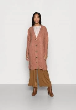 Cream CRMERLE LONG CARDIGAN Gilet Mocha Mousse Melange