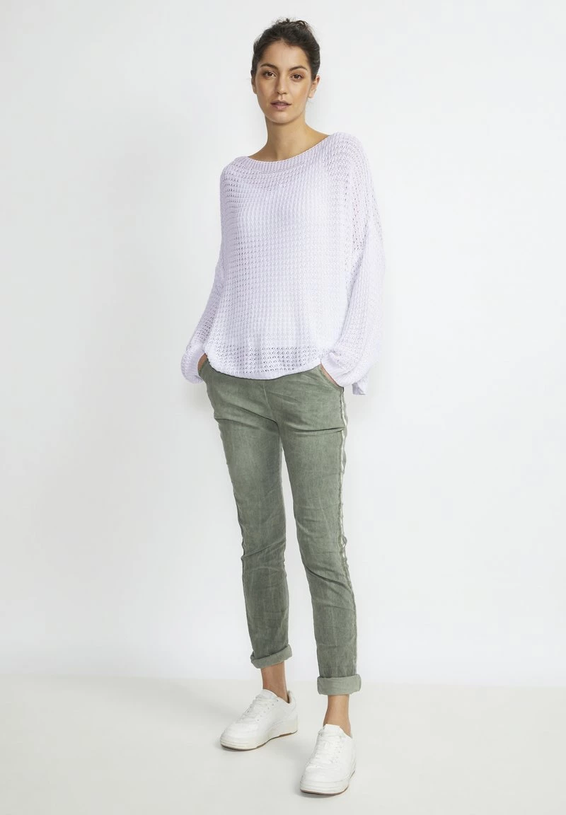 Cream CRHANNIT Pullover Snow White 2 Cream CRHANNIT Pullover Snow White – Image 2