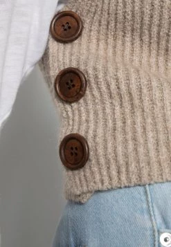 Cream STAR SHORT SLIPOVER Pullover Oat Melange Femme -Cream Soldes Boutique 14cce9423bb84df1bb2497c12e81c670