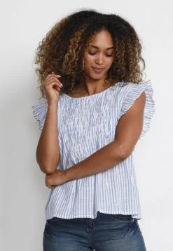 Cream Blouse Vista Milkboy Stripe