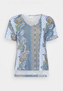 Cream CRBASTILLA T Shirt Imprimé Blue Paisley Femme -Cream Soldes Boutique 153dc7a2c285427a94c1770012dc3e6e