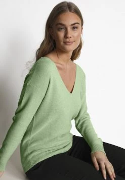 Cream Femme CRSILLAR Pullover Light Grass Green -Cream Soldes Boutique 154b9f58cd48405185ace50ac0b3f7c4