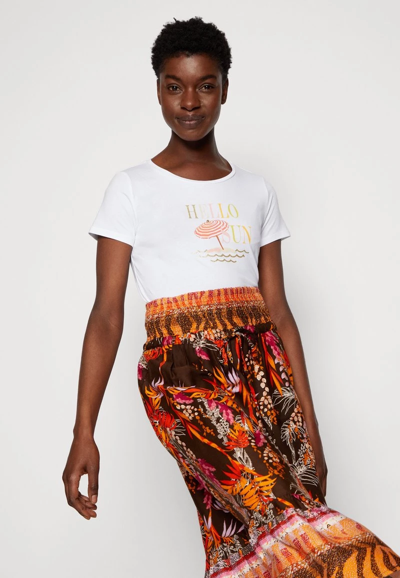 Cream CRWILLOW SKIRT Jupe Longue Java Tropic 4 Cream CRWILLOW SKIRT Jupe Longue Java Tropic – Image 4