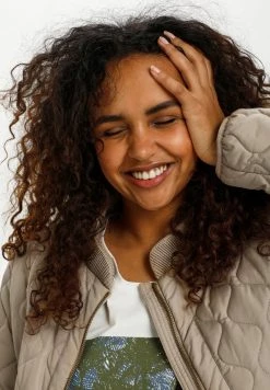 Cream ARWENCR Veste D'hiver Silver Mink Femme 7 Cream ARWENCR Veste D'hiver Silver Mink Femme -Cream Soldes Boutique 161a3a527d5f40dd858faa656769df74