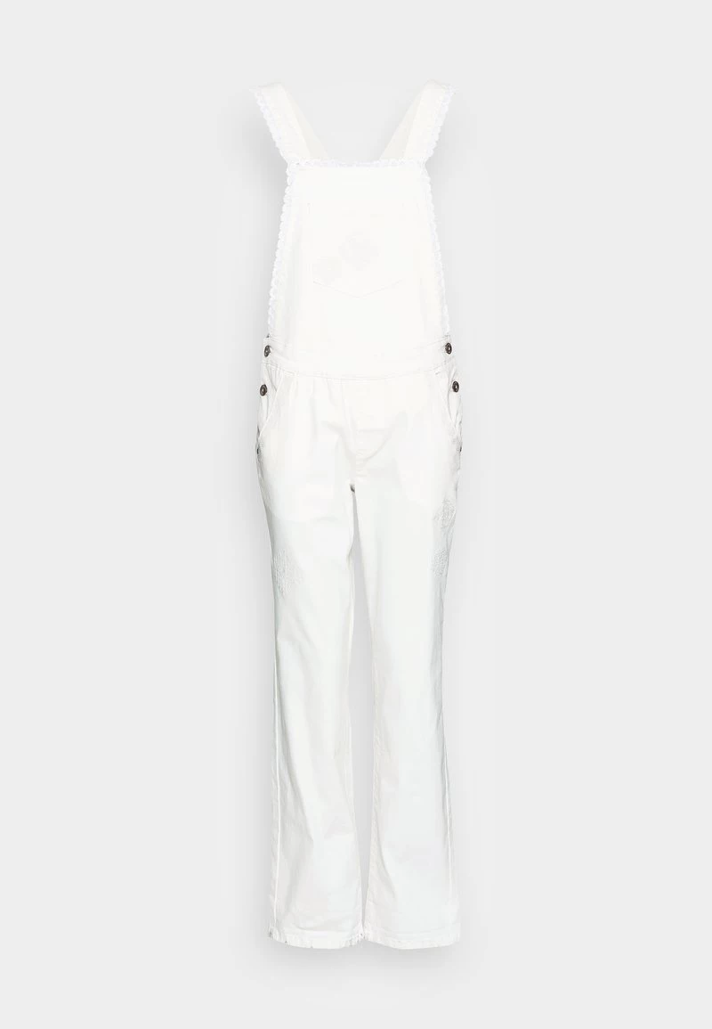 Cream Femme ALEXI OVERALLS Salopette Snow White 4 Cream Femme ALEXI OVERALLS Salopette Snow White – Image 4