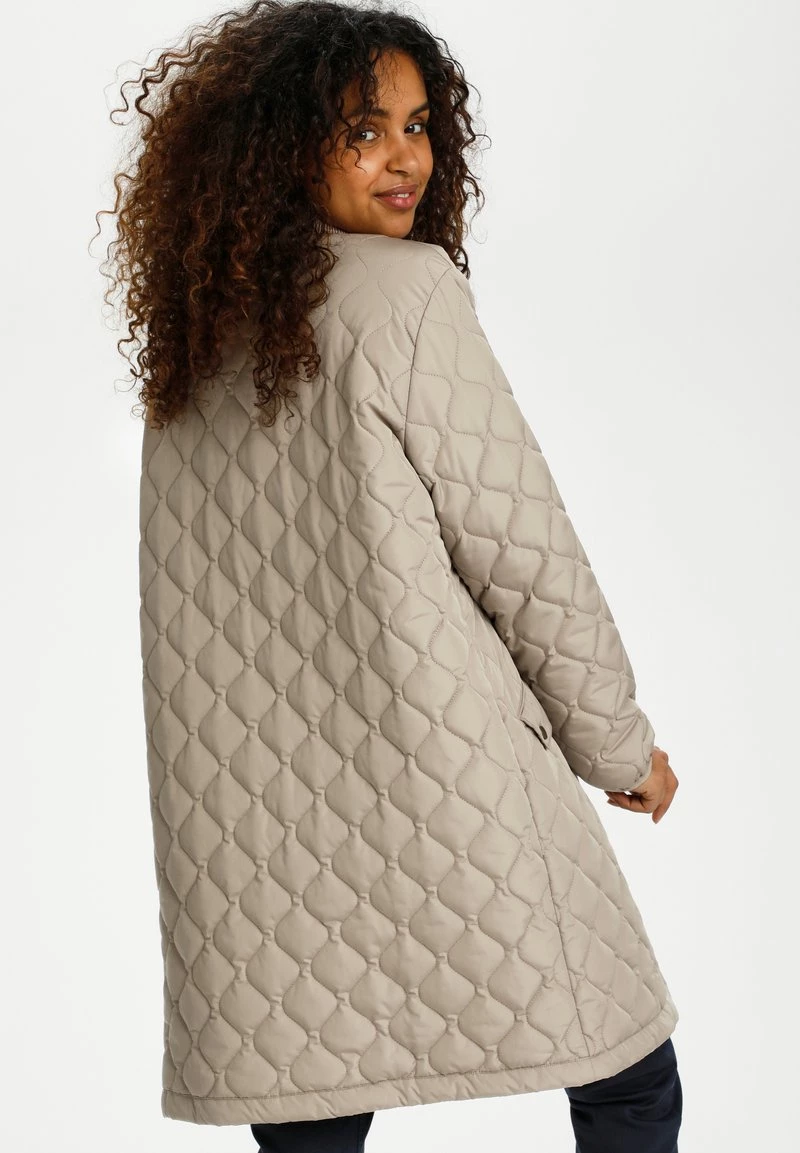 Cream ARWENCR Veste D'hiver Silver Mink Femme 2 Cream ARWENCR Veste D'hiver Silver Mink Femme – Image 2