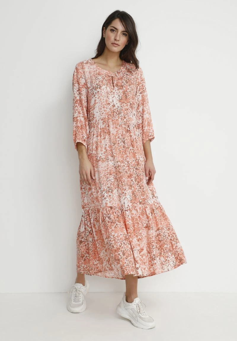 Cream DAISYCR KIM FIT Robe De Jour Animal Camo Red Femme 1 Cream DAISYCR KIM FIT Robe De Jour Animal Camo Red Femme