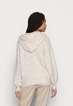 Cream ERLE HOODIE Pullover Oat Femme -Cream Soldes Boutique 1892afcc0b384baaad93e66a8c24544b