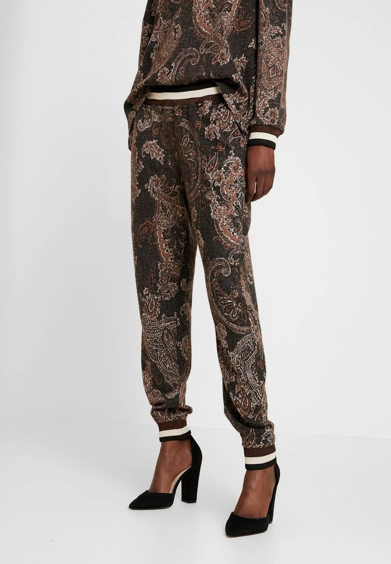 Cream MONA PANTS Pantalon Classique Pitch Black 1 Cream MONA PANTS Pantalon Classique Pitch Black