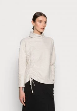 Cream Femme ANNI T Shirt à Manches Longues Oat Melange