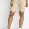 Cream CRLOTTE Short En Jean Oatmeal