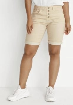 Cream CRLOTTE Short En Jean Oatmeal