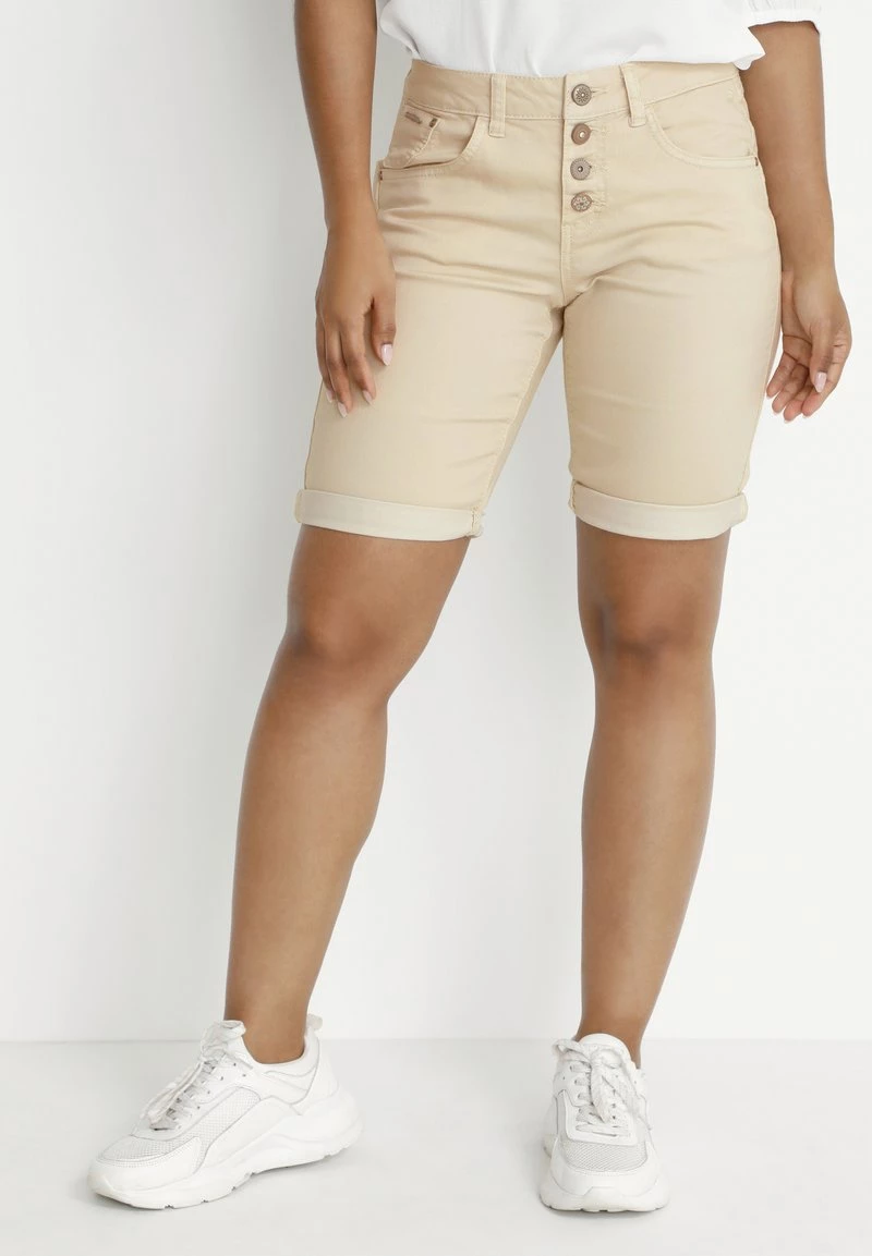 Cream CRLOTTE Short En Jean Oatmeal 1 Cream CRLOTTE Short En Jean Oatmeal