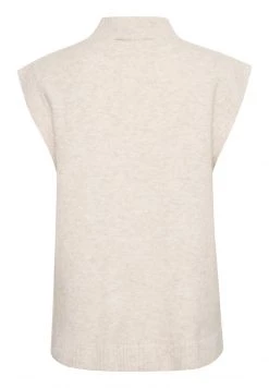 Cream Femme T Shirt Basique Oat Melange -Cream Soldes Boutique 1a167024c4d7432d8c3913e34c6c5456