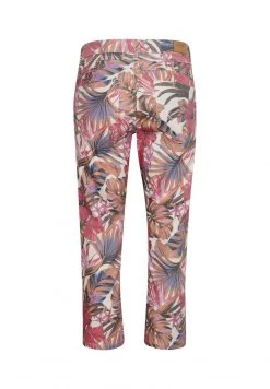 Cream CRKAIZA PRINTED COCO FIT Pantalon Classique Tangerine Palm Femme -Cream Soldes Boutique 1b2b805e13f940c0be621e25810a28f3