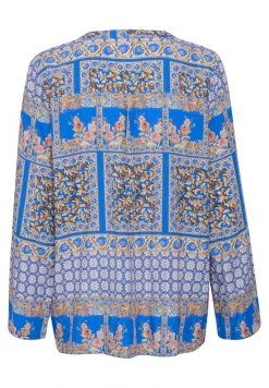 Cream CRALORA Blouse Blue Paisly Femme -Cream Soldes Boutique 1b7e879de8244557a6509e35abfaa825