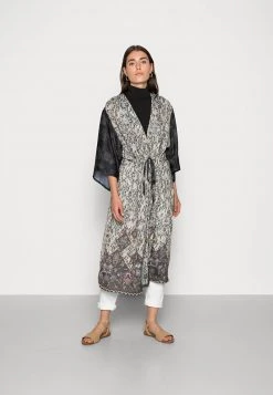 Cream MALLE KIMONO Veste Légère Gunmetal Femme