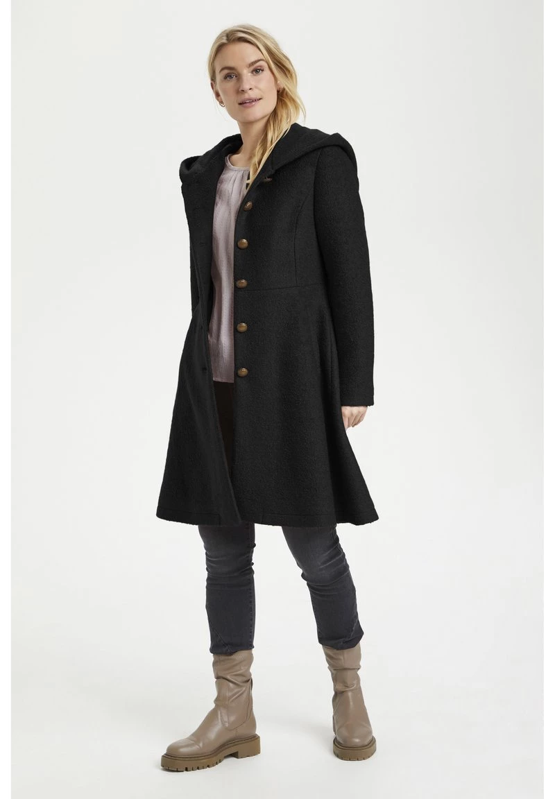 Cream Manteau Classique Pitch Black Femme 2 Cream Manteau Classique Pitch Black Femme – Image 2