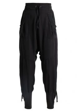 Cream NANNA PANTS Pantalon Classique Solid Black Femme -Cream Soldes Boutique 1e681cbe818e4a3493e335be5ca69503