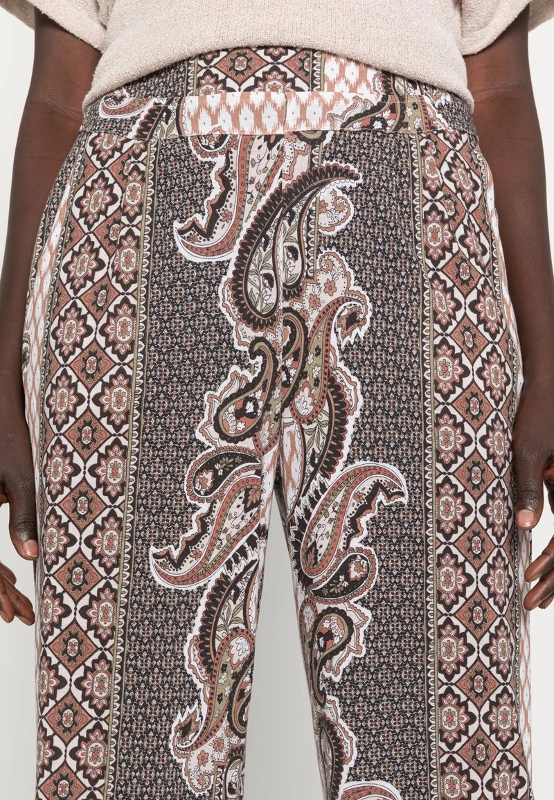 Cream Femme PRINTA CULOTTE PANT Pantalon Classique Brown 5 Cream Femme PRINTA CULOTTE PANT Pantalon Classique Brown – Image 5