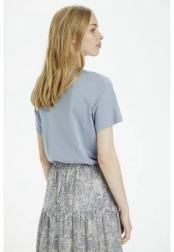 Cream Femme NAIA T Shirt Basique Dark Tradewinds -Cream Soldes Boutique 1f0432b4f9844539a45f11a3c7258b51