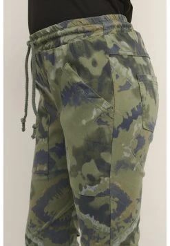 Cream Pantalon De Survêtement Khaki Tie Dye -Cream Soldes Boutique 1f50b40aac894f8b85fffabbfceae563