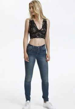 Cream 2 PACK Blouse Black Femme