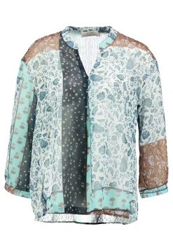 Cream SAMA Blouse Dark Denim 8 Cream SAMA Blouse Dark Denim -Cream Soldes Boutique 226645bb50ab4fc28bb9f57acaaa7add