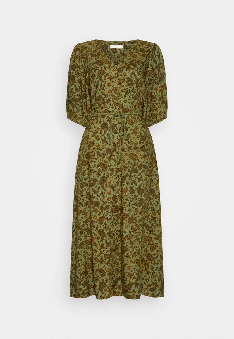 Cream Femme MAURIA DRESS Robe De Jour Green 5 Cream Femme MAURIA DRESS Robe De Jour Green – Image 5