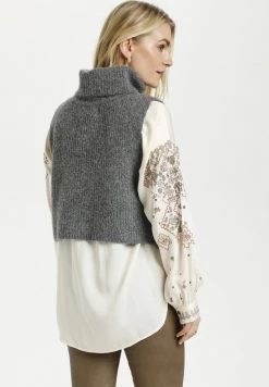 Cream CRSTARFI SLIPOVER RP Pullover Steel Gray Melange 8 Cream CRSTARFI SLIPOVER RP Pullover Steel Gray Melange -Cream Soldes Boutique 247741f63d9f4a7d802ec9533503c4ee