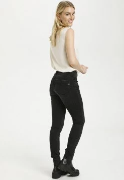 Cream CRRIKKE Jeans Skinny Black Wash -Cream Soldes Boutique 24eb6d8af28949b088ccd3028caf82b9