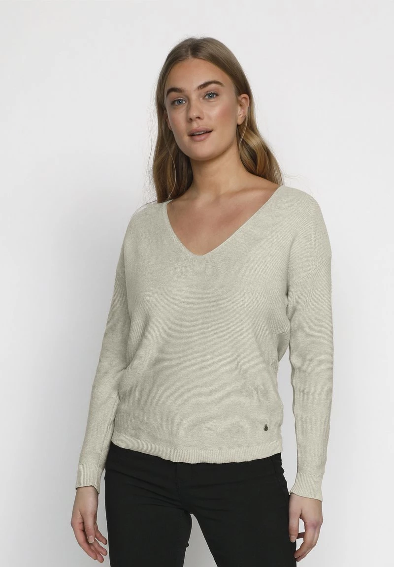 Cream CRSILLAR Pullover Oatmeal Femme 1 Cream CRSILLAR Pullover Oatmeal Femme
